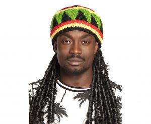 Czapka Rasta z dredami
