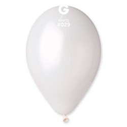 Balon GM110 pastel 12" - "perłowo-biały" / 100 szt