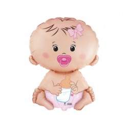 Balon foliowy 24" FX - "Bobas Dziewczynka"