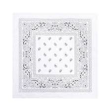 Chustka bandana biała