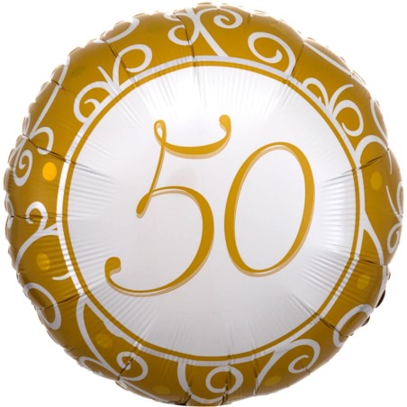 Balon Rocznica Slubu 50-lat 43 cm