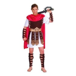 Zestaw dla dorosłych Gladiator (tunika z pancer...