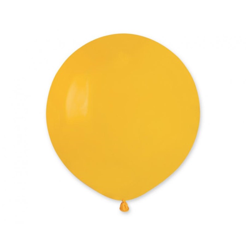 Balony G19 pastel 19" - Yellow 003 / 25 szt.