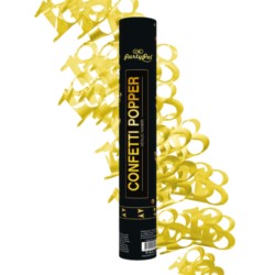 Konfetti cyfra 18 złote 40cm