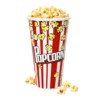 Plastikowy kubek na popcorn 18cm