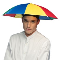 Kapelusz parasol kolorowy