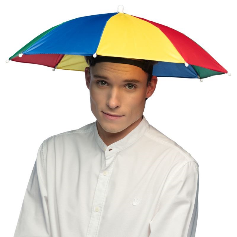 Kapelusz parasol kolorowy
