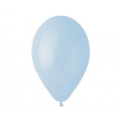 Balony Gemar 12", pastel pudrowe błękitne, 100szt.