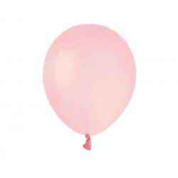 Balony Gemar 5", pastel pudrowe różowe, 100szt.