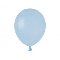 Balony Gemar 5", pastel pudrowe błękitne, 100szt.