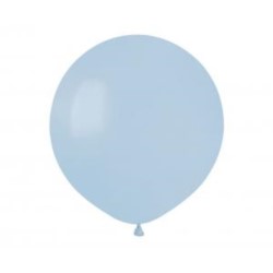 Balony Gemar 19", pastel pudrowe błękitne, 25szt.