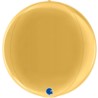 Balon Grabo 15" Globe Gold 5 4D