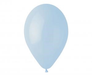 Balony Gemar 10", pastel pudrowe błękitne, 100 ...