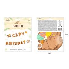 Baner Capy Birthday 210x18cm