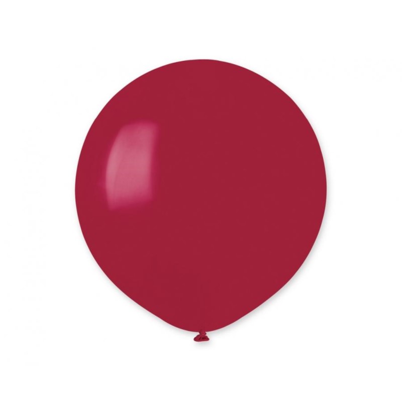 Balony G19 pastel 19" - Bordo 047 / 25 szt.