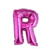 Balon foliowy "Litera R", różowa 35 cm