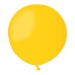 balony, balony na hel, dekoracje balonowe, balony Łódź, balony z nadrukiem, Balon G220 kula 60 cm, żólty